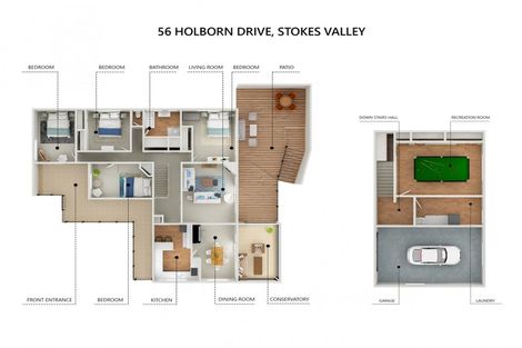 Photo of property in 56 Holborn Drive, Stokes Valley, Lower Hutt, 5019