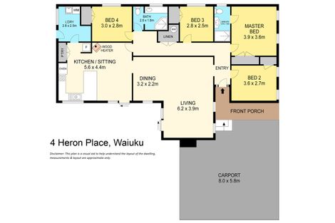 Photo of property in 4 Heron Place, Waiuku, 2123