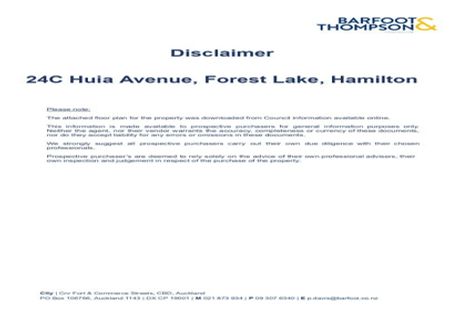 Photo of property in 24c Huia Avenue, Forest Lake, Hamilton, 3200