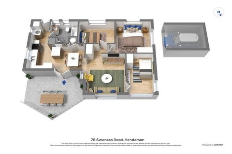 Photo of property in 78 Swanson Road, Henderson, Auckland, 0610