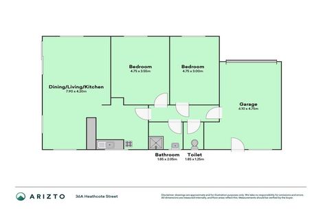 Photo of property in 1/36 Heathcote Street, Woolston, Christchurch, 8023