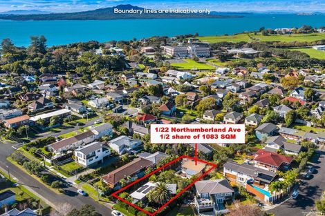 Photo of property in 1/22 Northumberland Avenue, Belmont, Auckland, 0622