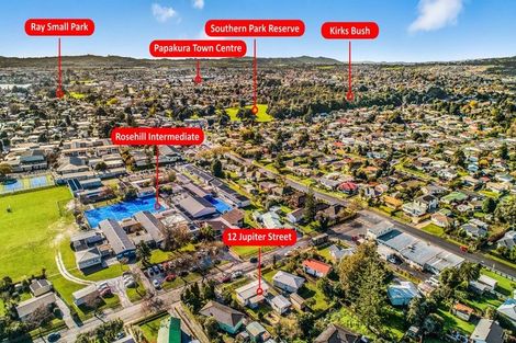 Photo of property in 12 Jupiter Street, Rosehill, Papakura, 2113