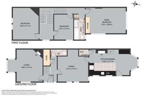 Photo of property in 19 Roy Street, Newtown, Wellington, 6021