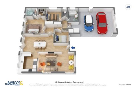 Photo of property in 14 Atworth Way, Burswood, Auckland, 2013