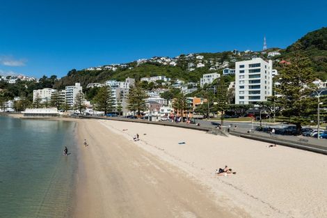 Photo of property in Broadwater Apartments, 214 Oriental Parade, Oriental Bay, Wellington, 6011