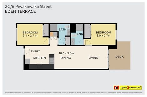 Photo of property in 2g/6 Piwakawaka Street, Eden Terrace, Auckland, 1010