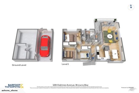 Photo of property in 1/2 Eastwood Rise, Browns Bay, Auckland, 0630