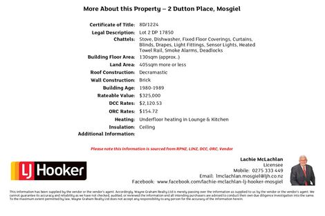 Photo of property in 2 Dutton Place, Mosgiel, 9024