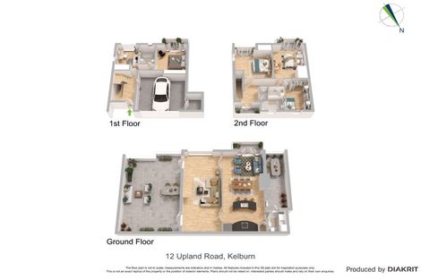 Photo of property in 12 Upland Road, Kelburn, Wellington, 6012