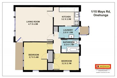 Photo of property in 1/15 Mays Road, Onehunga, Auckland, 1061