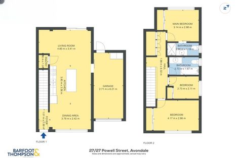 Photo of property in 27/27 Powell Street, Avondale, Auckland, 1026