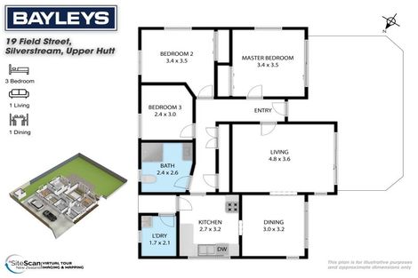 Photo of property in 19 Field Street, Silverstream, Upper Hutt, 5019