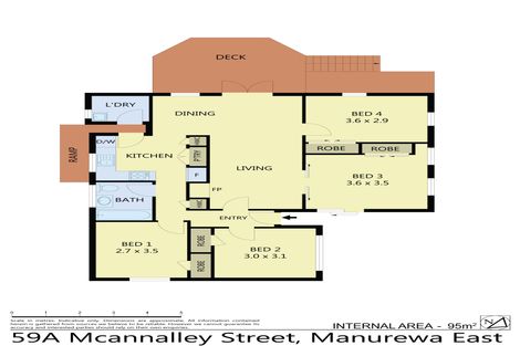 Photo of property in 1/59 Mcannalley Street, Manurewa East, Auckland, 2102