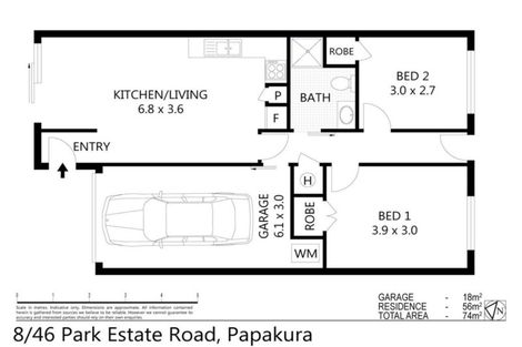 Photo of property in 8/46 Park Estate Road, Rosehill, Papakura, 2113