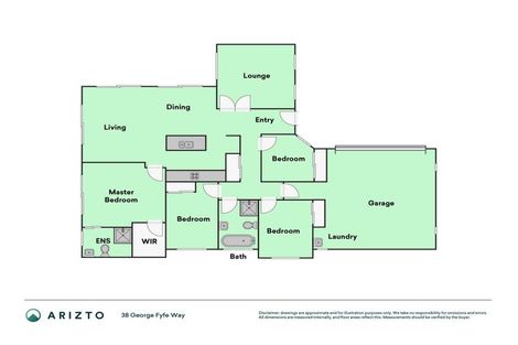 Photo of property in 38 George Fyfe Way, Wakefield, 7025