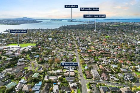 Photo of property in 32 Glenmore Road, Sunnyhills, Auckland, 2010