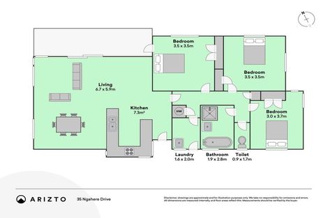 Photo of property in 35 Ngahere Drive, Horahora, Whangarei, 0110