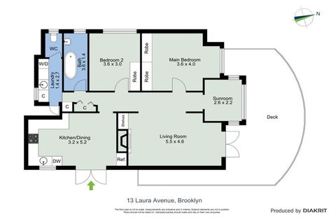 Photo of property in 13 Laura Avenue, Brooklyn, Wellington, 6021