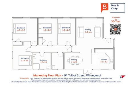 Photo of property in 94 Talbot Street, Whanganui East, Whanganui, 4500