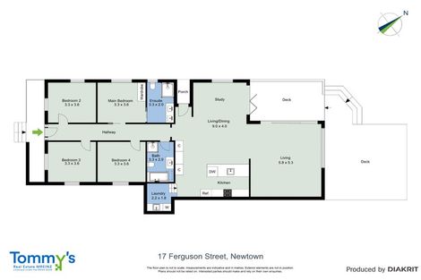 Photo of property in 17 Ferguson Street, Newtown, Wellington, 6021