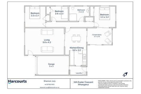 Photo of property in 34 Exeter Crescent, Springvale, Whanganui, 4501