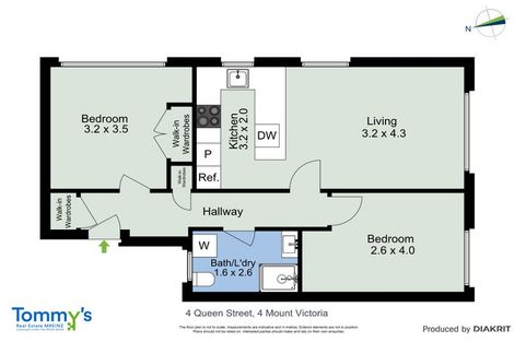 Photo of property in Victoria Court, 4/4 Queen Street, Mount Victoria, Wellington, 6011