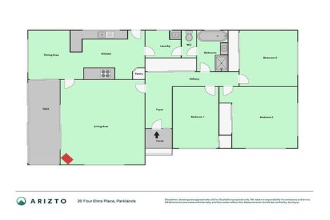 Photo of property in 20 Four Elms Place, Parklands, Christchurch, 8083