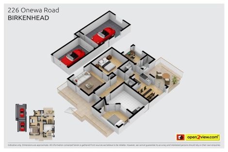 Photo of property in 226 Onewa Road, Birkenhead, Auckland, 0626