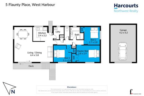 Photo of property in 5 Flaunty Place, West Harbour, Auckland, 0618
