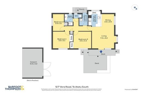 Photo of property in 5/7 Vera Road, Te Atatu South, Auckland, 0610