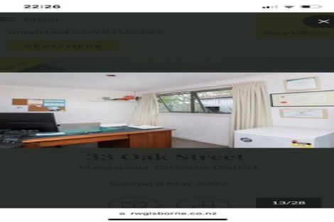 Photo of property in 33 Oak Street, Mangapapa, Gisborne, 4010