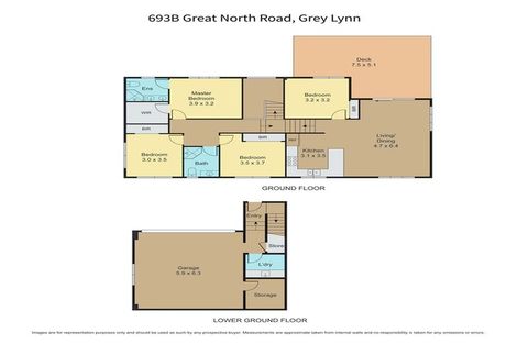Photo of property in 693b Great North Road, Grey Lynn, Auckland, 1021