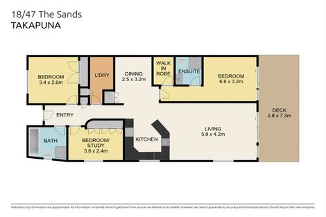Photo of property in The Sands Apartments, 18/47 The Strand, Takapuna, Auckland, 0622