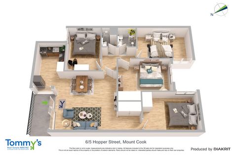 Photo of property in 6/5 Hopper Street, Mount Cook, Wellington, 6011