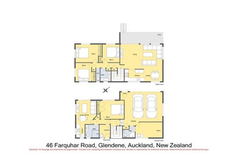 Photo of property in 46 Farquhar Road, Glendene, Auckland, 0602