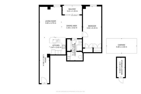 Photo of property in Tennyson Apartments, 14/25 Tennyson Street, Te Aro, Wellington, 6011