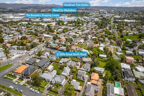 Photo of property in 2/269a Great North Road, Henderson, Auckland, 0612