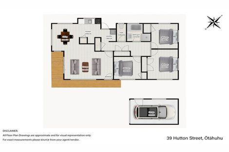 Photo of property in 39 Hutton Street, Otahuhu, Auckland, 1062