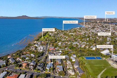 Photo of property in 99 Aberdeen Road, Castor Bay, Auckland, 0620