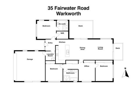Photo of property in 35 Fairwater Road, Warkworth, 0910