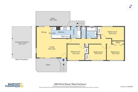 Photo of property in 138 Moire Road, West Harbour, Auckland, 0618