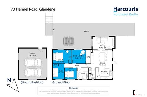 Photo of property in 70 Harmel Road, Glendene, Auckland, 0602