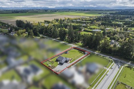 Photo of property in 1719 Hoskyns Road, Kirwee, 7571