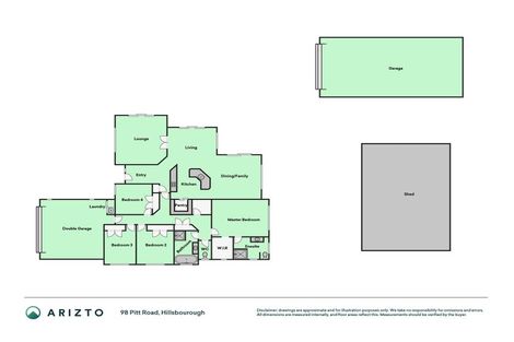 Photo of property in 98 Pitt Road, Hillsborough, New Plymouth, 4372