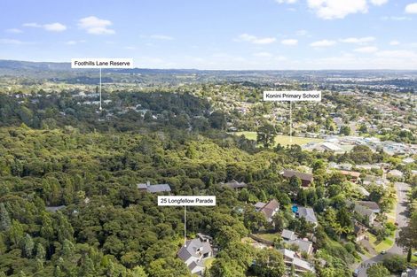 Photo of property in 25 Longfellow Parade, Glen Eden, Auckland, 0604