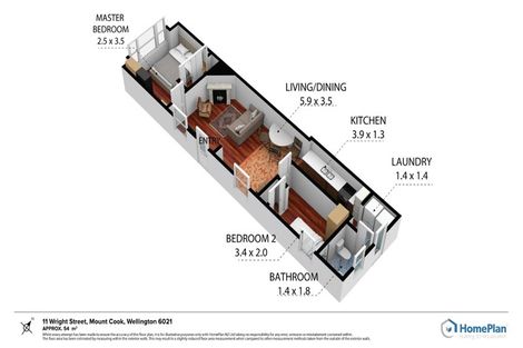 Photo of property in 11 Wright Street, Mount Cook, Wellington, 6021