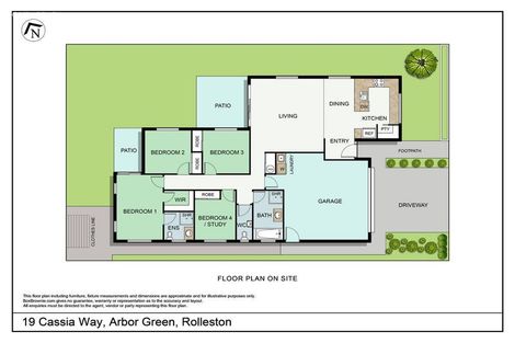 Photo of property in 19 Cassia Way, Rolleston, 7614