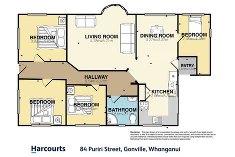 Photo of property in 84 Puriri Street, Gonville, Whanganui, 4501