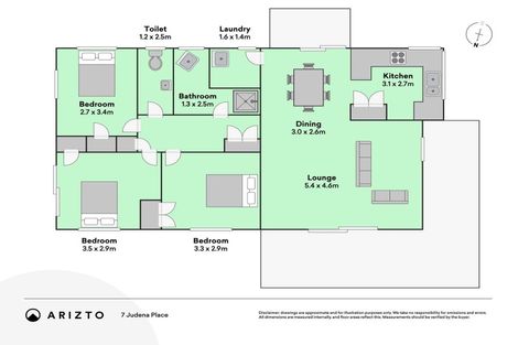 Photo of property in 7 Judena Place, Pukete, Hamilton, 3200